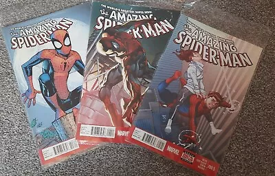 Buy X3 The Amazing Spider-man Comics #700.3, #700.4 & #700.5 VGC • 7.99£