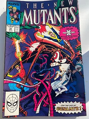Buy Marvel Comics April 1989 Number 74 The New Mutants Excellent • 2.50£
