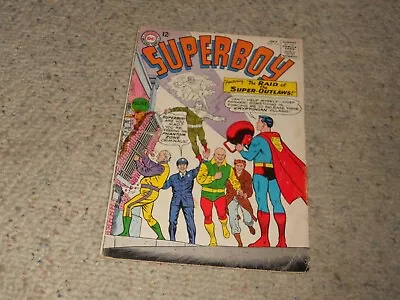 Buy 1964 SUPERBOY DC Comic Book #114 - THE RAID FROM THE PHANTOM ZONE!!! • 8£
