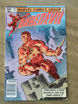 Buy DAREDEVIL #189 Marvel Comics 1st Series 1982 Last Frank Miller VF++ (NICE BOOK!) • 6.04£