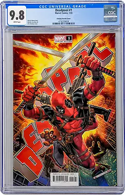 Buy Deadpool #1 Cheung Variant Cover Marvel Comics CGC Universal Grade 9.8 • 92.24£