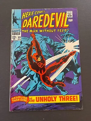 Buy Daredevil #39 - 1st Appearance Of The Exterminator (Marvel, 1968) VG • 8.21£