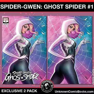 Buy [2 Pack] Spider-gwen: The Ghost-spider #1 Unknown Comics Nathan Szerdy Exclusive • 26.48£