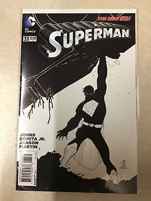 Buy SUPERMAN # 33 JOHN ROMITA JR SKETCH VARIANT EDITION 1 In 50 DC COMICS  • 14.95£