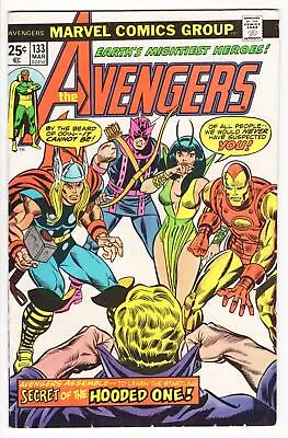 Buy Avengers #133 (1963 Series) VG/FN? Origin Vision/Mantis Agatha Harkness 1975 • 9.59£