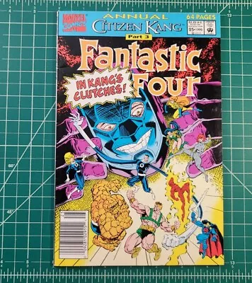 Buy Fantastic Four Annual 25 (1992) Kang Avengers Trimpe Marvel 1st Anachronauts VF • 19.79£