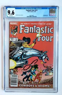 Buy Fantastic Four #272 Newsstand Cgc 9.6 1984 *1st Appearance Nathaniel Richards* • 99.76£