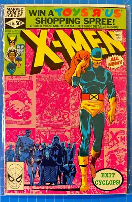 Buy X-MEN Comic #138 (1980) VF- Cyclops Leaves, History Of X-Men Marvel Comics • 18.35£
