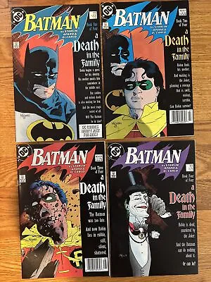 Buy Batman 426-429 A Death In The Family Parts 1-4. High Grade Set  • 118.54£