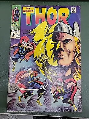 Buy Marvel Comics Group The Mighty Thor #158 Vol. 1 (1968)  • 19.99£