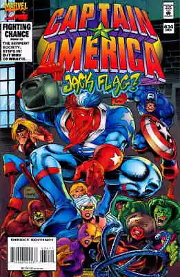 Buy Captain America (1st Series) #434 FN; Marvel | Fighting Chance 10 - We Combine S • 9.52£