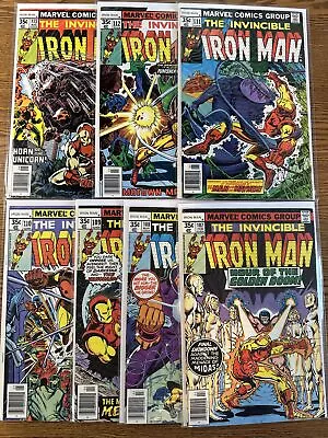 Buy Ironman #107 108 109 110 111 112 113 Vintage Marvel Bronze Age Comics 1st Print • 23.98£