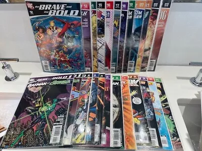 Buy Brave And The Bold #1-23 Nm Run (dc 2007) Mark Waid George Perez • 39.51£