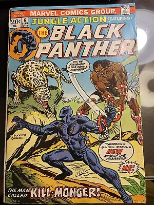 Buy Jungle Action #6, GD/VG 3.0, First Black Panther Solo Story; 1st Killmonger • 44.94£