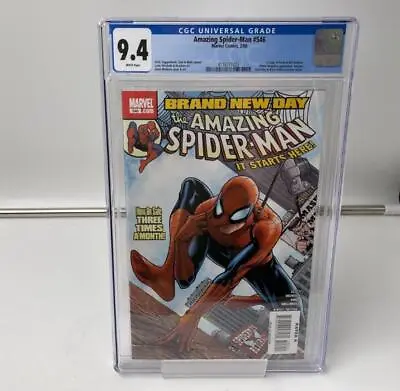 Buy Amazing Spider-Man #546 CGC 9.4 Mister Negative 1st App Of Freak Marvel 2014 • 56.76£