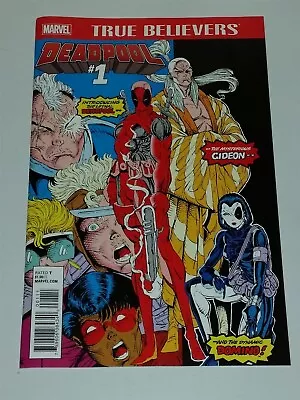 Buy True Believers Deadpool #1 March 2016 Marvel Comics • 4.95£