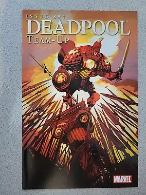 Buy DEADPOOL TEAM-UP #894 Iron Man Design 1:15 Greg Tocchini VARIANT 2010 • 16.01£