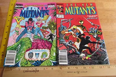 Buy New Mutants Comic Book Lot 85 Annual #5 VF-NM Valhalla 1980s • 4.43£
