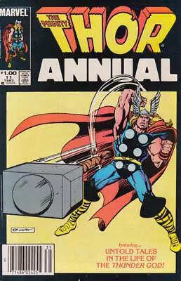 Buy Thor Annual #11 (Newsstand) FN; Marvel | 1st Appearance Eitri - We Combine Shipp • 9.59£