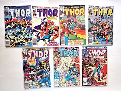 Buy 1982-1983 The Mighty Thor 329-333,339, 1982 Annual 10 • 23.99£