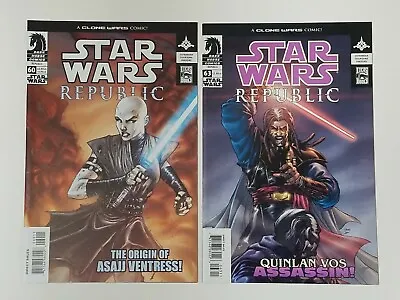 Buy Star Wars Republic #60 & #63 COMIC LOT PLEASE SEE PHOTOS DESCRIPTION • 79.40£