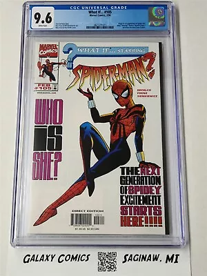 Buy What If... #105 - CGC 9.6 - 1st Appearance Spider-Girl (May Parker) • 332.06£