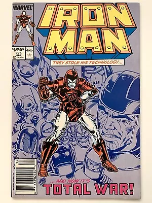 Buy Iron Man #225 (1987) ARMOR WARS (NM+/9.0+) Disney+ MCU Series  - VINTAGE • 25.42£