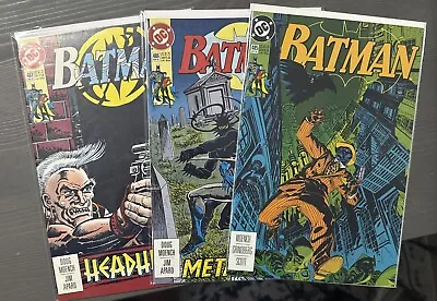 Buy 3 Issues - Batman # 485 486 487 DC COMICS 1992 C11 • 6.59£