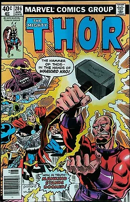 Buy Mighty Thor #286 Vol 1 (1979) KEY *1st App Of Deviants, Metabo & Dragona* -VF/NM • 7.12£