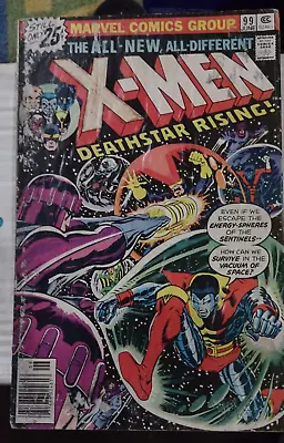 Buy X-Men # 99 1976 MARVEL  DISNEY KEY  DEATHSTAR RISING CLAREMONT NEWSTAND UNCANNY • 43.52£