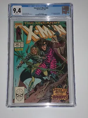 Buy Uncanny X-Men 266 (1990 Marvel) CGC 9.4 1st Gambit Appearance • 167.89£