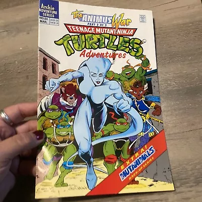 Buy Vintage 1994 Teenage Mutant Ninja Turtles TMNT #54 March Animus War Part 2 • 51.37£
