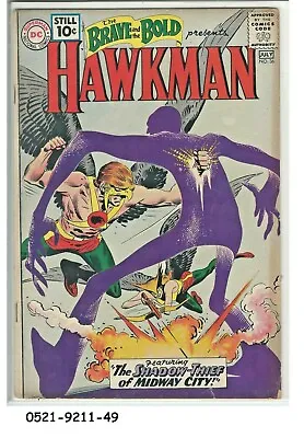 Buy Brave And The Bold #36, Hawkman © July 1961, DC Comics • 71.15£