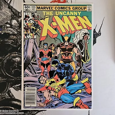 Buy Uncanny X-Men #155 Marvel 1982 1st Appearance The Brood & Brood Queen NEWSSTAND • 16.06£