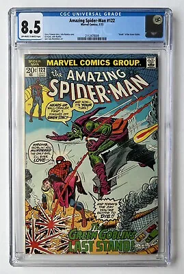 Buy Amazing Spider-Man #122, CGC 8.5, Key - Death Of The Green Goblin • 548£