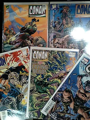 Buy Conan The Barbarian Comic Lot 5 Issues Between #2 3 6 8 &23 • 13.66£