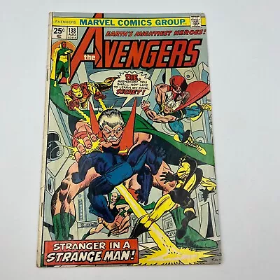 Buy AVENGERS #138 Vision And Scarlet Witch Cameo! Kane/Esposito Cover • 11.98£