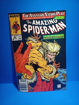 Buy Amazing Spider-Man #324 Sabretooth T. McFarlane Cover Marvel 1989 NM-NEWSS/ M15/ • 11.87£