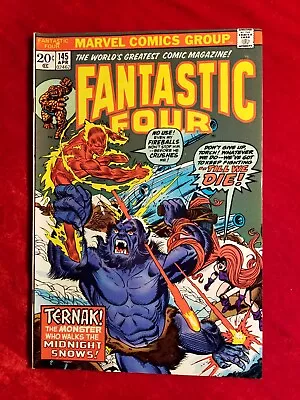 Buy 1974 Fantastic Four #145 1st Appearance Of Ternak Marvel Comic 70s Vtg GLOSSY • 10.27£