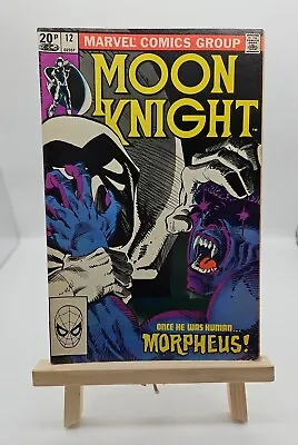 Buy Moon Knight #12: Vol.1, UK Price Variant, 1st App Of Morpheus! Marvel Comics • 5.56£