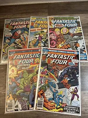 Buy Fantastic Four Lot Of 5 Marvel Comics #165,167,172,176,178 Hulk Vs Thing Battle • 38.72£