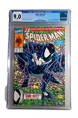 Buy Spider-Man #13 CGC 9.0 Todd McFarlane, Morbius (Homage To Spider-Man #1) • 25.49£