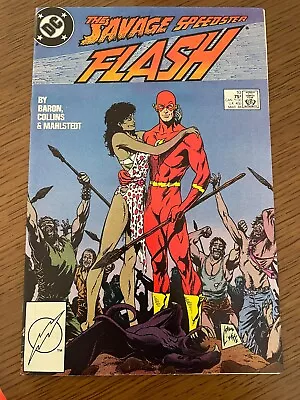 Buy The Flash #10 The Savage Speedster March 1988 DC Comics  • 4.50£