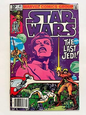 Buy Star Wars #49 Newsstand Variant - Marvel Key 1st App Jedidiah - The Last Jedi  • 7.88£