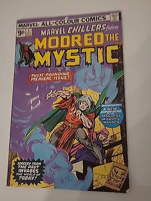 Buy Marvel Chillers 1 (1975) Key Issue. 1st Appearance Modred The Mystic • 12£