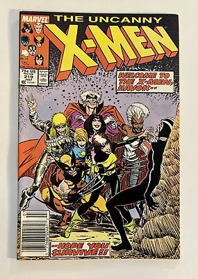 Buy Uncanny X-Men #219, (Newsstand), Marvel, Havok Joins The X-men • 7.91£