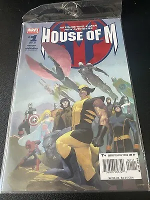 Buy House Of M #1, 2, 3, 4, 5, 6, 7 & 8 Complete Series (Marvel 2005) • 19.99£