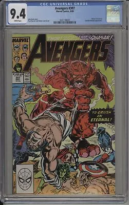 Buy Avengers #307 - Cgc 9.4 - Invisible Woman - Mister Fantastic • 48.22£