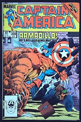 Buy CAPTAIN AMERICA (1968) #308 *First Appearance Of Armadillo* - Back Issue • 6.99£