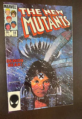 Buy NEW MUTANTS #18 (Marvel Comics 1983) -- 1st Appearance WARLOCK -- NM- • 15.76£